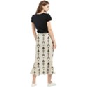 Black And Grey Arrows Maxi Fishtail Chiffon Skirt View2