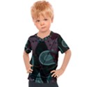 Background Pattern Texture Design Kids  Sports Tee View1