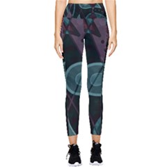 Background Pattern Texture Design Pocket Leggings  by danenraven