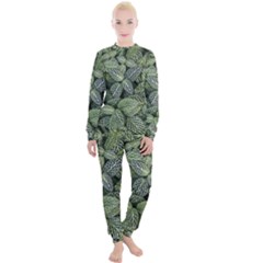 Leaves Foliage Botany Plant Women s Lounge Set by Ravend