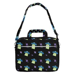 Illustration Cosmos Cosmo Rocket Spaceship -ufo Macbook Pro 16  Shoulder Laptop Bag by danenraven