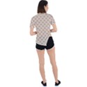 Brown Little Paws - Cute Cat Lover  Asymmetrical Short Sleeve Sports Tee View4