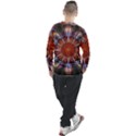 Mandala Trees Flower Psychedelic Men s Long Sleeve Raglan Tee View2