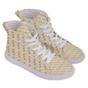 Christmas Wrapping Women s Hi-Top Skate Sneakers View3