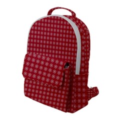 Christmas Paper Wrapping Flap Pocket Backpack (large) by artworkshop