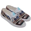 Lovely Gondola Ride - Venetian Bridge Men s Canvas Slip Ons View3