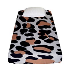 Leopard Print  Fitted Sheet (single Size) by ConteMonfreyShop