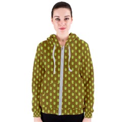 All The Green Apples Women s Zipper Hoodie by ConteMonfreyShop