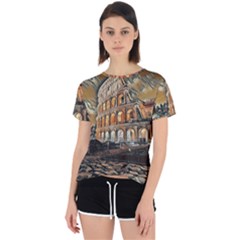 Colosseo Italy Open Back Sport Tee by ConteMonfrey