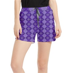 Illustration Wallpaper Abstract Pattern Women s Runner Shorts by Wegoenart