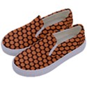 Cute Pumpkin Black Small Kids  Canvas Slip Ons View2