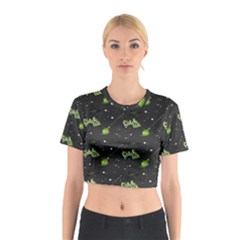 Halloween - The Witch Is Back   Cotton Crop Top by ConteMonfrey