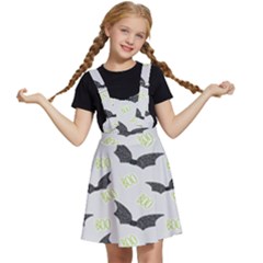 Boo! Bat Rain - Halloween Decor  Kids  Apron Dress by ConteMonfrey