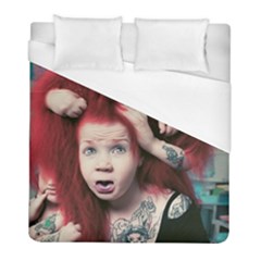 Creepy Monster Student At Classroom Duvet Cover (full/ Double Size) by dflcprintsclothing