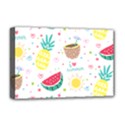 Pineapple And Watermelon Summer Fruit Deluxe Canvas 18  x 12  (Stretched) View1