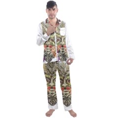 Im Fourth Dimension Colour 85 Men s Long Sleeve Satin Pajamas Set by imanmulyana