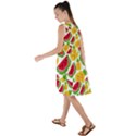 Watermelon Pattern Fruit Summer Frill Swing Dress View2