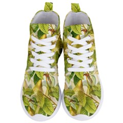 Pear Fruit Tree Organic Pattern Women s Lightweight High Top Sneakers by Wegoenart