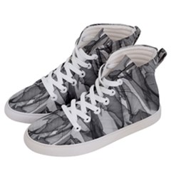 Abstract-black White (1) Women s Hi-top Skate Sneakers by nateshop