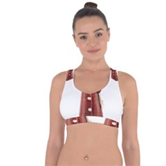 Christmas Figures 10 Cross String Back Sports Bra by artworkshop