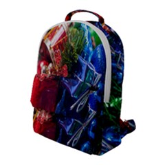 Christmas Ornaments Flap Pocket Backpack (large) by artworkshop