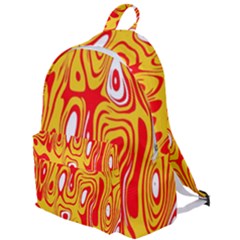 Red-yellow The Plain Backpack by nateshop