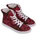 Shapes Shape Spiral Pattern Swirls Swril Women s Hi-Top Skate Sneakers View3