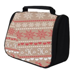 Christmas-pattern-background Full Print Travel Pouch (small) by nateshop