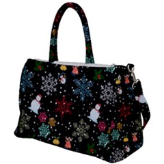 Christmas Thanksgiving Pattern Duffel Travel Bag by Ravend