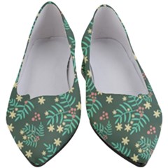 Illustration Pattern Seamless Women s Block Heels 