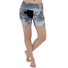 Apple Males Almond Bread Abstract Lightweight Velour Yoga Shorts by danenraven