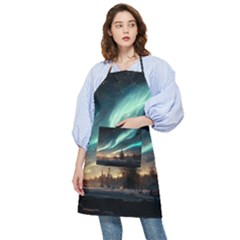 Northern Light North Sky Night Pocket Apron by Ravend