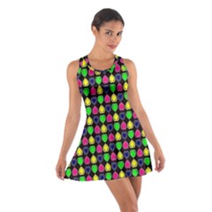 Colorful Mini Hearts Cotton Racerback Dress by ConteMonfrey