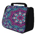 Purple, Blue And Pink Eyes Full Print Travel Pouch (Small) View1