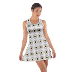 Abstract Blossom Cotton Racerback Dress by ConteMonfrey