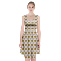 Abstract Petals Racerback Midi Dress by ConteMonfrey