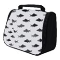 Cute Small Sharks  Full Print Travel Pouch (Small) View1