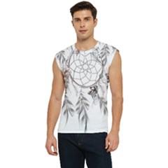 Dreamcatcher Feather Flower Illustration Art Men s Raglan Cap Sleeve Tee by danenraven