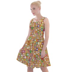 Calendar -1 Knee Length Skater Dress by nateshop