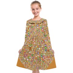 Calendar -1 Kids  Midi Sailor Dress by nateshop