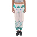 Border Leaves Design Frame Women s Jogger Sweatpants View1