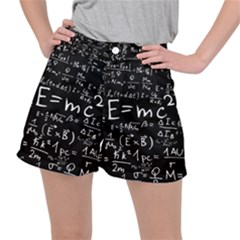 Science Einstein Formula Mathematics Physics Ripstop Shorts by danenraven