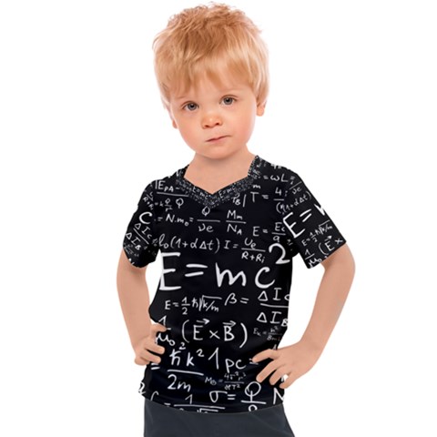 Science Einstein Formula Mathematics Physics Kids  Sports Tee by danenraven