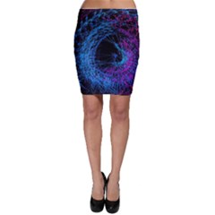 Symmetry Awesome 3d Digital Art Graphic Pattern Vortex Bodycon Skirt by danenraven