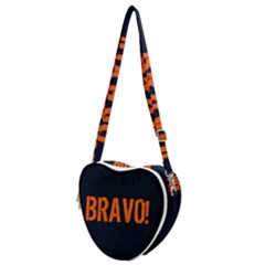 Bravo! Italian Saying Heart Shoulder Bag by ConteMonfrey