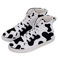 Cow Pattern Women s Hi-top Skate Sneakers by Wegoenart