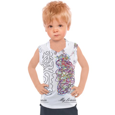 Neurodivergent Creative Smart Brain Kids  Sport Tank Top by Wegoenart