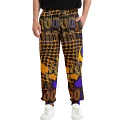 Binary Code Transformation Men s Elastic Waist Pants by Wegoenart