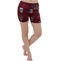 Tattoo-old-school-background-pattern Lightweight Velour Yoga Shorts View1