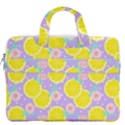 Purple lemons  MacBook Pro 16  Double Pocket Laptop Bag  View2